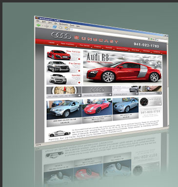 Custom Car Dealer Website